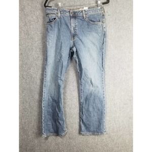 Gap Jeans Women size 12 Ankle Light Wash Blue Boot Cut Denim